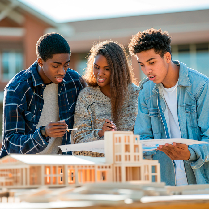 Elaboração de projeto arquitetônico pela Marfe Engenharia